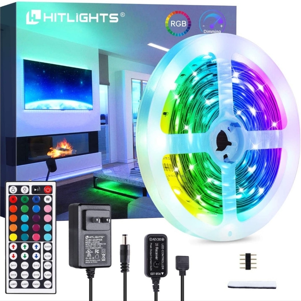 HitLights LED Strip Lights, 16.4ft